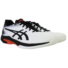 Asics Solution Speed FF Mens White Tennis Shoes