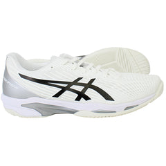 Asics Solution Speed FF 2 Mens White Tennis Shoes