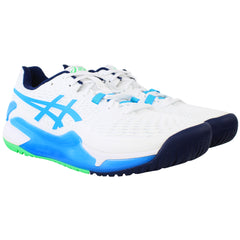 Asics Gel-Resolution 9 Mens White Tennis Shoes