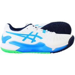 Asics Gel-Resolution 9 Mens White Tennis Shoes