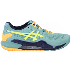 Asics Gel-Resolution 9 Mens Green Padel Shoes