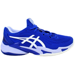 Asics Court FF 3 Novak Clay Mens Blue Tennis Shoes