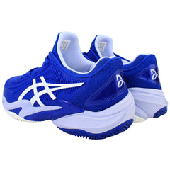 Asics Court FF 3 Novak Clay Mens Blue Tennis Shoes