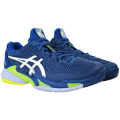 Asics Court FF 3 Mens Blue Tennis Shoes