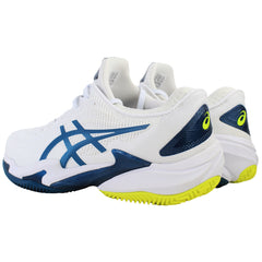 Asics Court FF 3 Clay Mens White Tennis Shoes