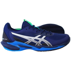 Asics Solution Speed FF 3 Clay Mens Navy Tennis Shoes