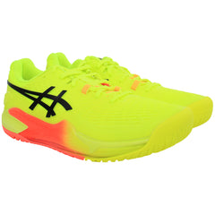 Asics Gel-Resolution 9 Paris Mens Yellow Tennis Shoes