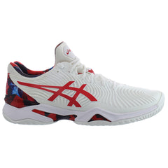 Asics Court FF Novak L.E. Mens White Tennis Shoes