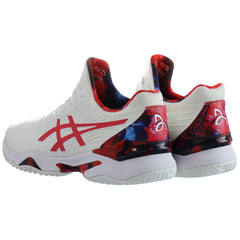 Asics Court FF Novak L.E. Mens White Tennis Shoes