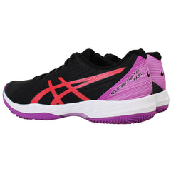 Asics Solution Swift FF Womens Black Padel Shoes