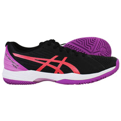 Asics Solution Swift FF Womens Black Padel Shoes