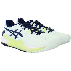 Asics Gel-Resolution 9 Womens Blue Tennis Shoes