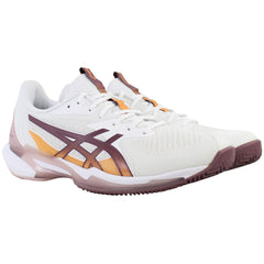 Asics Solution Speed FF 3 Clay Womens White Tennis Shoes