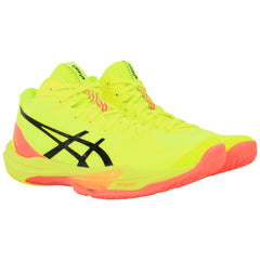 Asics Skye Elite FF MT 3 Paris Womens Yellow Volleyball Shoes