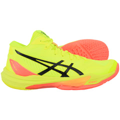 Asics Skye Elite FF MT 3 Paris Womens Yellow Volleyball Shoes