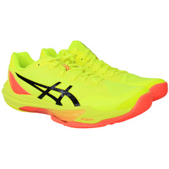 Asics Sky ELite FF 3 Paris Womens Yellow Volleyball Shoes