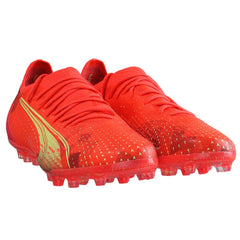 Puma Ultra Ultimate MG Mens Orange Football Boots