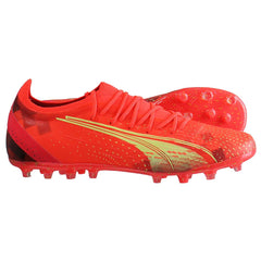 Puma Ultra Ultimate MG Mens Orange Football Boots
