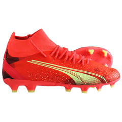 Puma Ultra Pro FG/AG Mens Red Football Boots