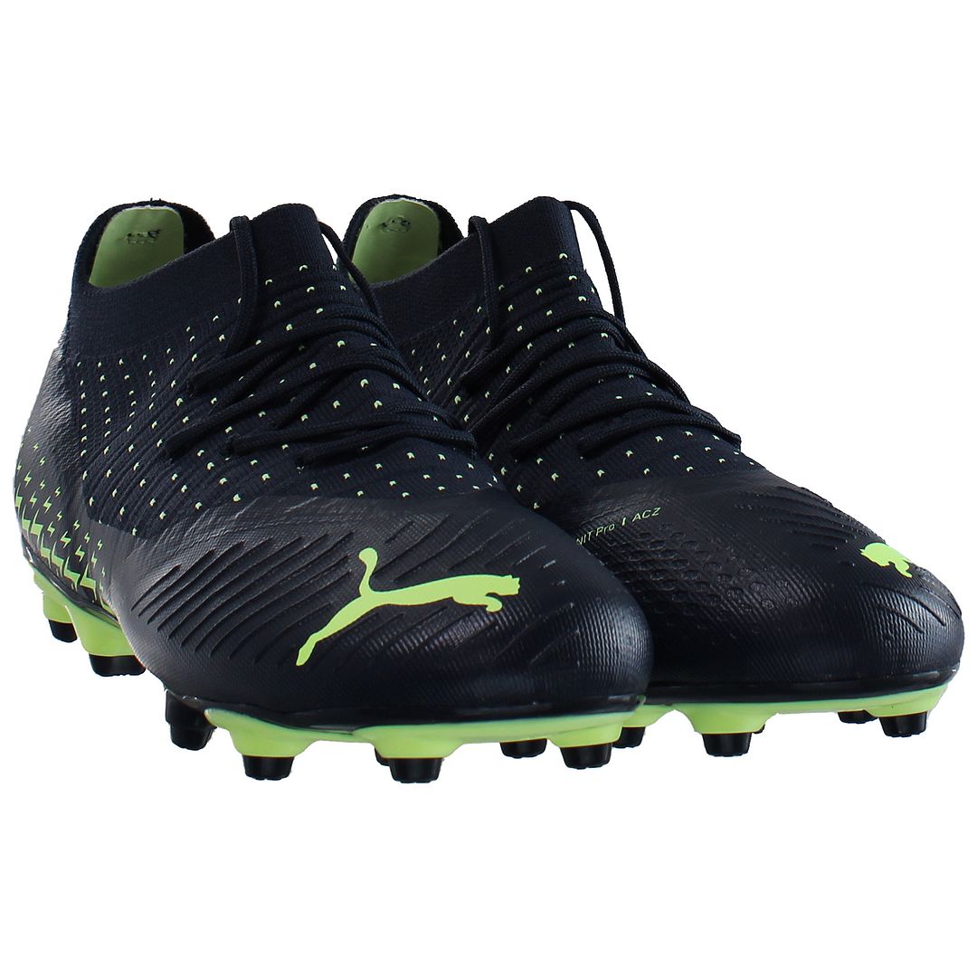 Black and green puma football boots hotsell