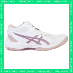 Asics Gel-Task 4 MT Womens White Volleyball Shoes NO BOX