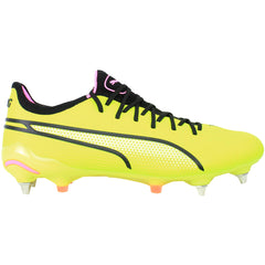 Puma King Ultimate MxSG Mens Yellow Football Boots