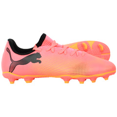 Puma Future 7 Play FG/AG Kids Red Football Boots