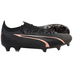 Puma Ultra Ultimate FG/AG Mens Black Football Boots