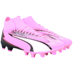 Puma Ultra Pro FG/AG Mens Pink Football Boots