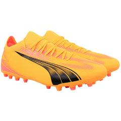 Puma Ultra Match MG Mens Orange Football Boots