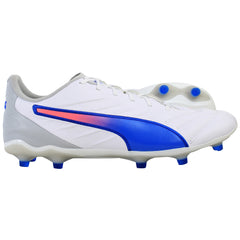 Puma King Pro FG/AG Mens White Football Boots