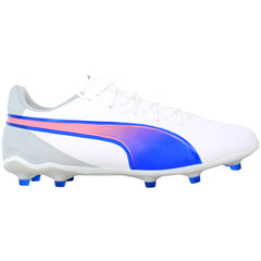 Puma King Match FG/AG Mens White Football Boots