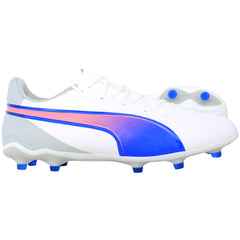 Puma King Match FG/AG Mens White Football Boots