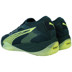 Puma Eliminate Nitro SQD 4 Mens Dark Green Handball Shoes