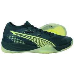 Puma Eliminate Nitro SQD 4 Mens Dark Green Handball Shoes