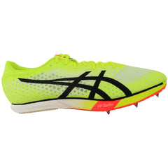 Asics Metaspeed MD Paris Mens Yellow Running Shoes