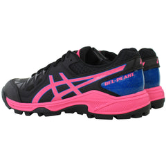 Asics Gel-Peake Womens Black Hockey Shoes