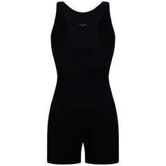 Hoka Logo Womens Black Playsuit