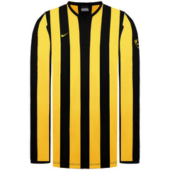 Nike Striped Mens Yellow/Black Football Shirt
