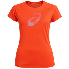Asics Motion Dry Womens Orange Top