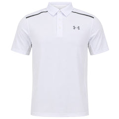 Under Armour Centre Court Mens White Polo Shirt