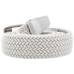 Under Armour Braided 2.0 Mens White Golf Belt