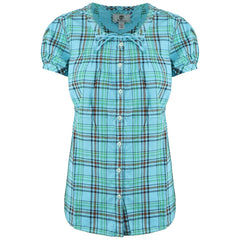 Timberland AF Cotton Womens Blue Top