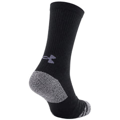 Under Armour 1-Pack Grip Mens Black Crew Socks