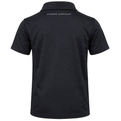 Under Armour Performance 2.0 Kids Black Polo Shirt