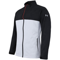 Under Armour Stormproof Mens Grey/Black Golf Rain Jacket