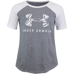 Under Armour Logo Womens Grey T-Shirt