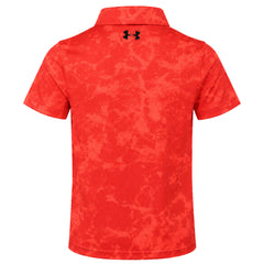 Under Armour PlayOff Kids Orange Polo Shirt