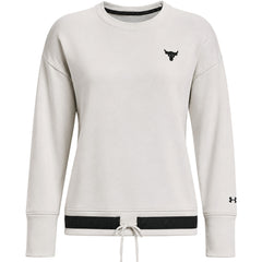 Under Armour x Project Rock Charged Womens Ecru Sweater