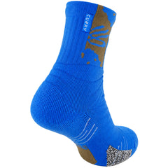 Under Armour 1-Pack Curry Playmaker Mid-Crew Blue Socks